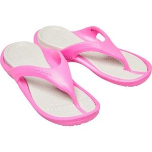 NWT Crocs Athens Women ’s Pink Sandal Flip Flops New Size 7